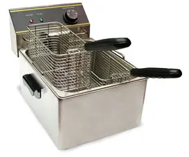 [2098] OMCAN EF6L Single Tank Electric Deep Fryers