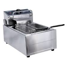 [2098] OMCAN EF6L Single Tank Electric Deep Fryers