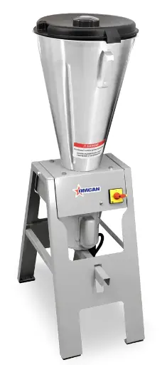 [7831] OMCAN LAR-15PMB 4 Gallon Stainless Steel Floor Tilting Blender