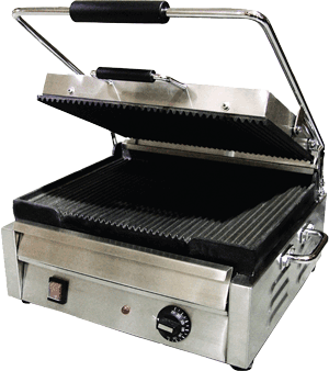 [2975] OMCAN PA10173 11.75" x 15" Sandwich Grill
