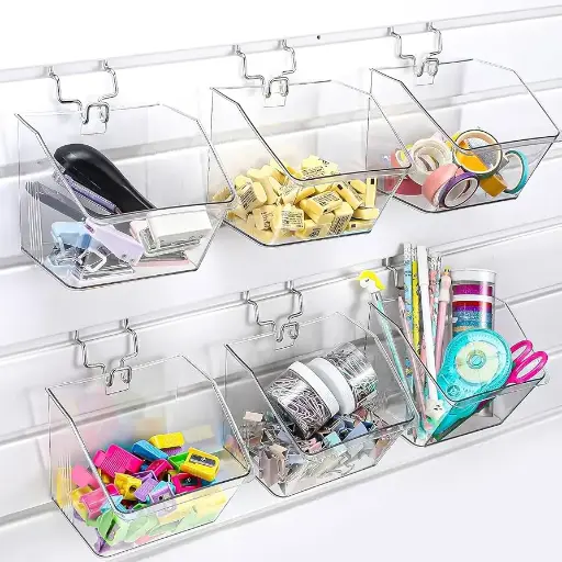 [4095] One Compartment Insert Acrylic Bin 11" x 28" x 4.5"