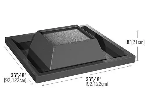 [1929] Orchard Bin Riser 48" x 48" x 14"