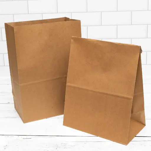 [3147] Paper Bag 1/8 BBL Brown