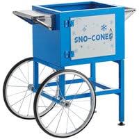 [9909] Paragon 3050010 Blue Medium Sno-Cone Cart