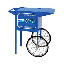 [9910] Paragon 3080030 Blue Small Sno-Cone Cart