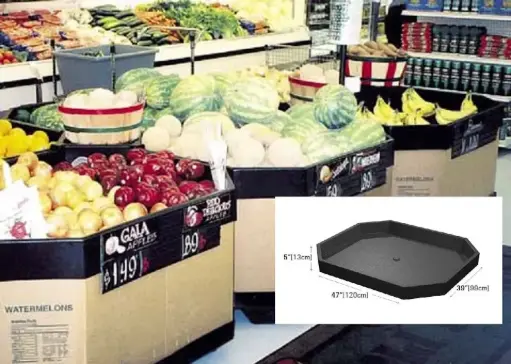 [1645] Plastic ABS Bin Liner Black