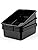 [3302] Plastic Black Abs Bin Set