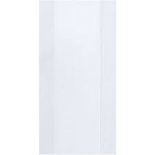 [348] Poly Bag 4 X 2 X 12 Clear Gusseted 1.5 MIL, Vented