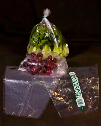 [348] Poly Bag 4 X 2 X 12 Clear Gusseted 1.5 MIL, Vented