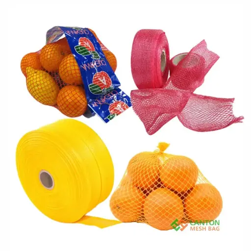 [574] Produce Net Bag 3 lb Yellow 15" - 1000 / Case