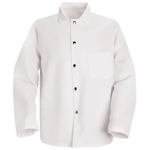 [3377] RED KAP KS16-M Short Butcher Coat M