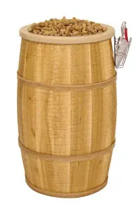 [2063] Rustic Barrel Wood 18" x 30"