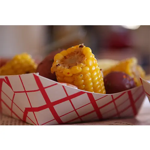 [3708] SQP 8701 #100 Paper Food Trays 1 lb