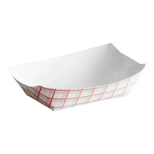 [447] SQP 8703 #300 Paper Food Trays 3 lbs