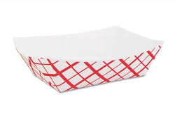 [449] SQP 8705 #500 Paper Food Trays 5 lbs