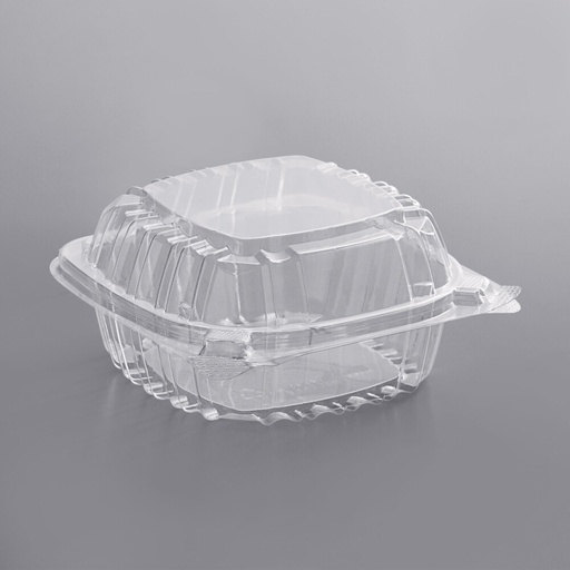 [753] SeeShell¬Æ N12 5 Inch Deep Clear Hinged Container
