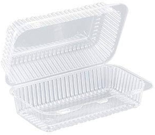 [757] SeeShell¬Æ N48 Plastic Clear Hinged Loaf Container