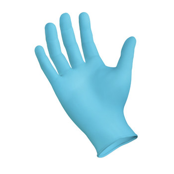 [4598] Sempermed GSNF 103 Powder Free Blue Nitrile Glove Medium