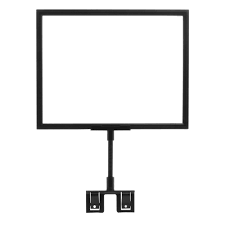 [562] Sign Holder Stem 4" BLACK
