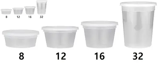 [168] Soup Container 16 Oz With Lid
