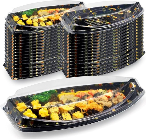 [6475] Sushi Container Extra Large 10" X 7.5"