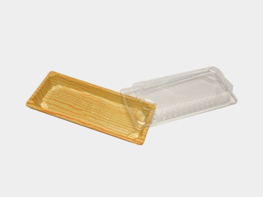 [6473] Sushi Container Rectangular Long 8 X 3