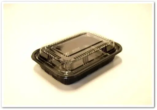 [2059] Sushi Container With Lid 7" X 5" X 2"