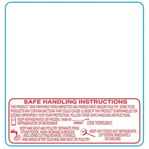 [2025] TORREY 1378-BSH 60mm Scale Label Safe Handling Printed