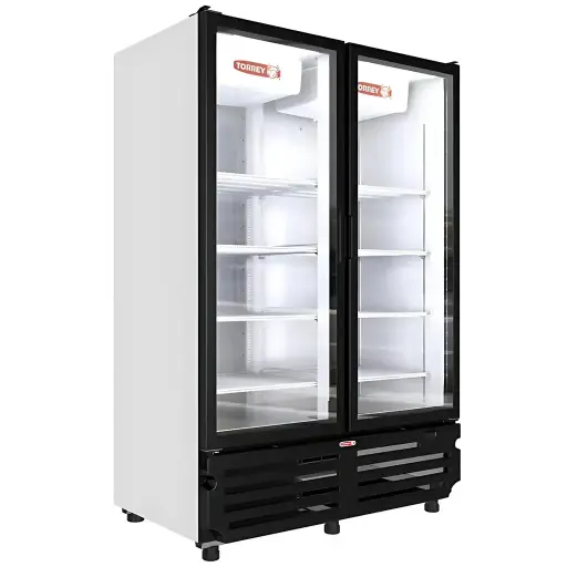 [1856] TORREY R36 Vertical Cooler 36 Cu. Ft. 540 Watts 2 Glass Door
