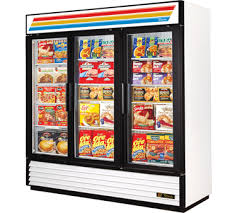 [6768] TRUE GDM-72F 72 CuFt. Swing Freezer Merchandiser