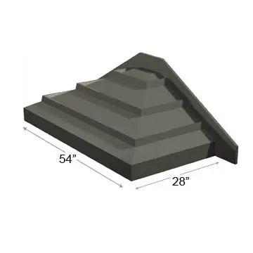 [2182] Table End Riser Slant Design For Hi-Profile