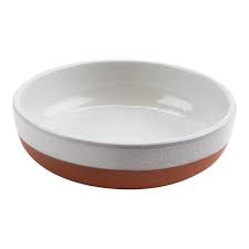 [2108] Terra Cotta Bowl 18" x 12" x 7"
