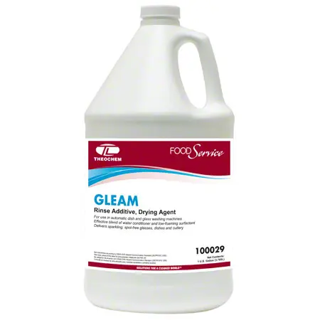 [1868] Theochem 0029-Gleam Dishwasher Rinse Additve 5 Gallon