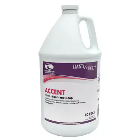 [4317] Theochem 1243 Lotion Pink Hand Soap 1 Gallon