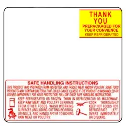 [1351] Toledo 315 HR Scale Label For Toledo Scales