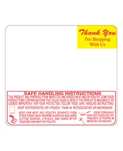 [1351] Toledo 315 HR Scale Label For Toledo Scales