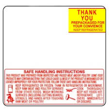 [645] Toledo 315/317/355 ET 2.4 Safe Handling Instruction Scale Label For Toledo Scale