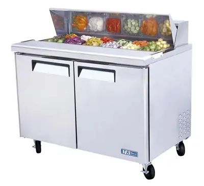 [4330] Turbo Air MST-48 Salad & Sandwich Prep Table 12 Cu. Ft.