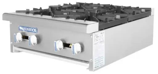 [4686] Turbo Air TAHP-24-4 24" Countertop Hotplate