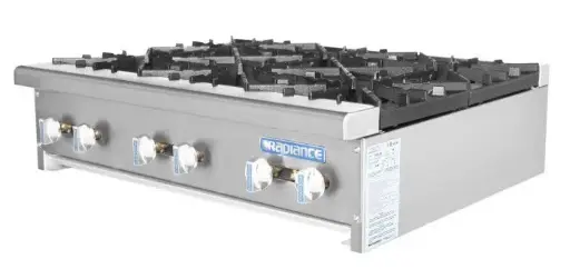 [4687] Turbo Air TAHP-36-6 36" Countertop Hotplate