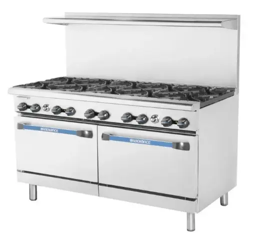 [4682] Turbo Air TAR-10 60" Gas Range with Oven