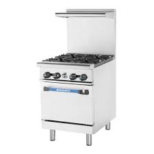 [4672] Turbo Air TAR-4 24" Gas Range with Oven