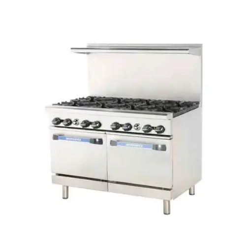 [4677] Turbo Air TAR-8 48" Gas Range with Oven
