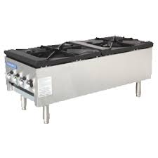[4703] Turbo Air TASP-18S 18" Stockpot Range with 3 Ring Burners