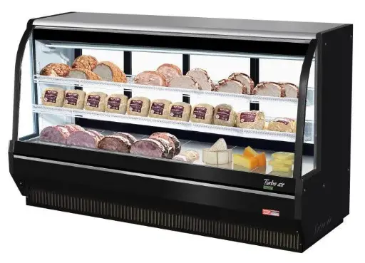 [4940] Turbo Air TCDD-96-4-H Bakery/Deli Case 96" H. DRCT
