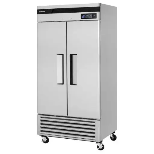 [4891] Turbo Air TSR-35SD 2 Solid Door Refrigerator 35 Cu.Ft.