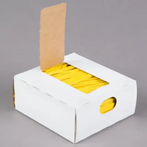 [3594] Twist Tie 3/16 X 3.5" Yellow