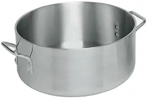 [1913] UPDATE ABR-28 Heavy Aluminum Brazier Pot 28 qt