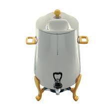 [1707] UPDATE CU-30GD 3 Gallon Coffe Urn with Gold Accents