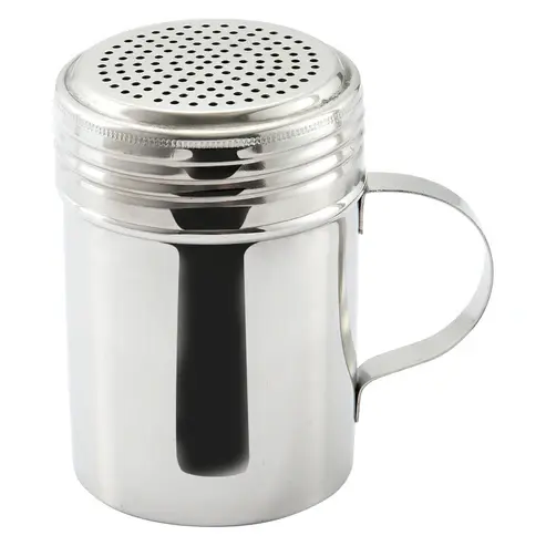 [1783] UPDATE DR-10 10 Oz Stainless Steel Dredges with Handle